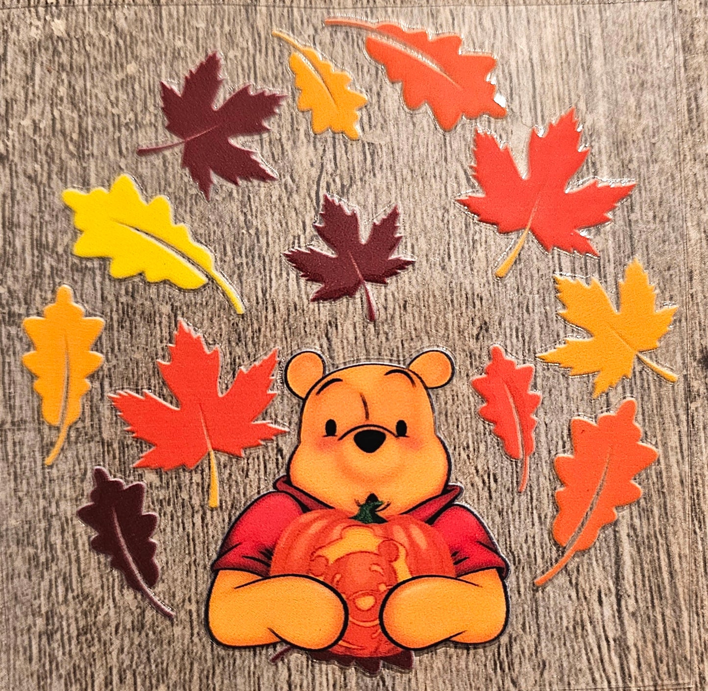 Bear Thanksgiving Round Wrap
