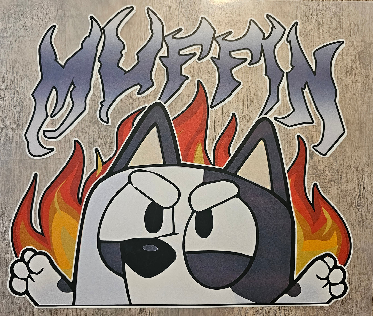 Blue Dog Friend DTF