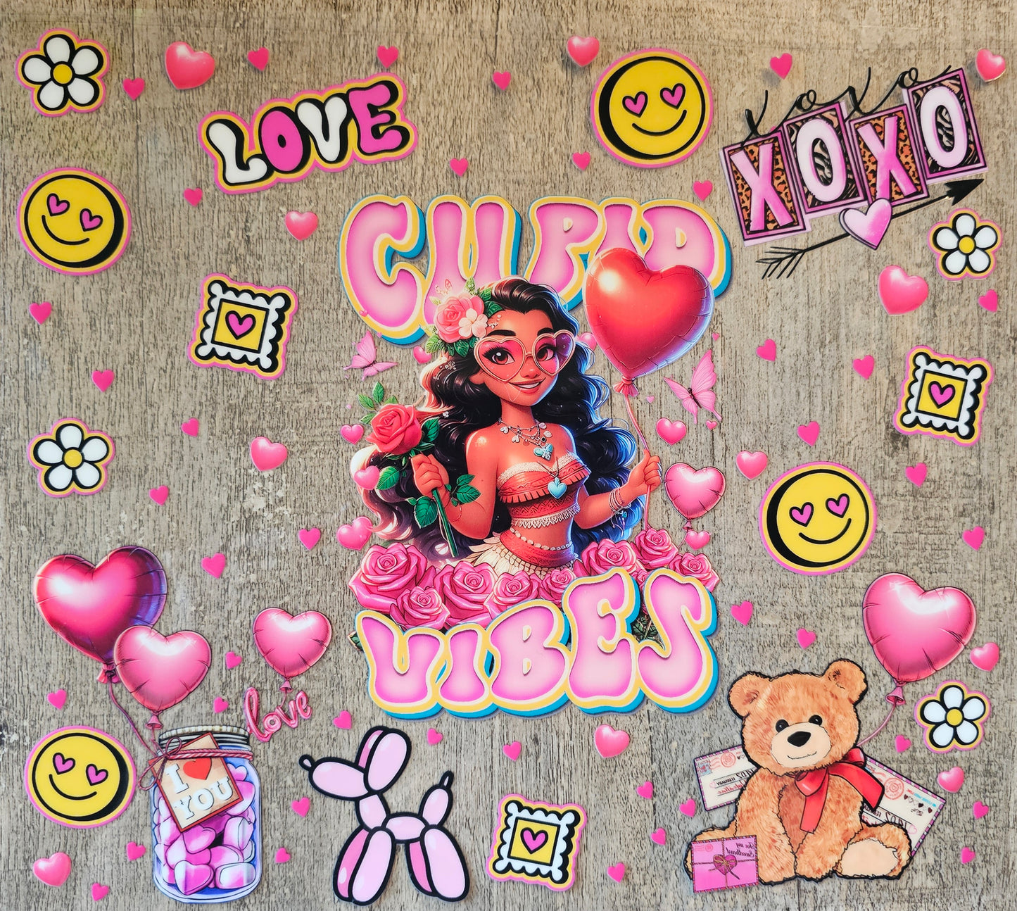 Cupid Vibes Princess 20oz Wrap