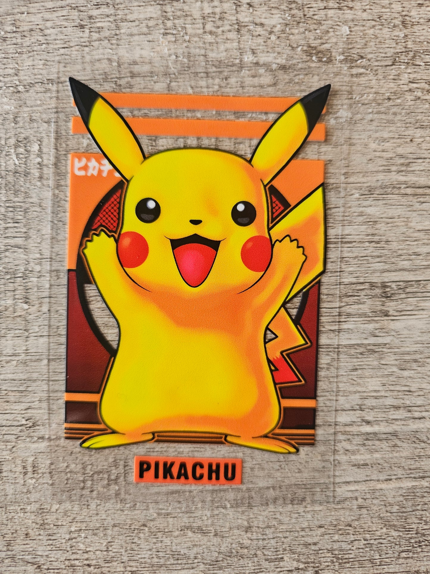 Pocket Monster 4in Decal