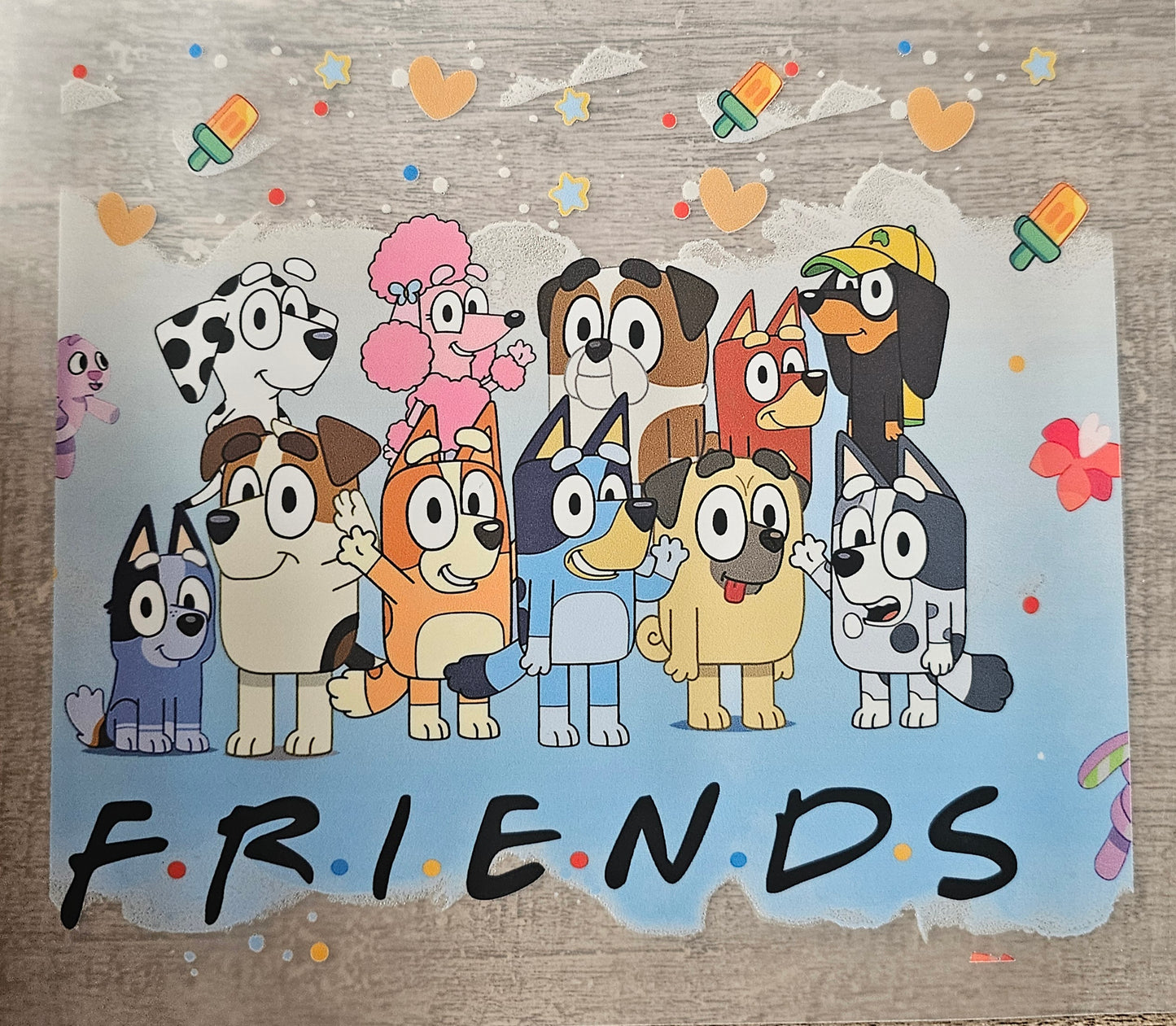Blue Dog Children's DTF