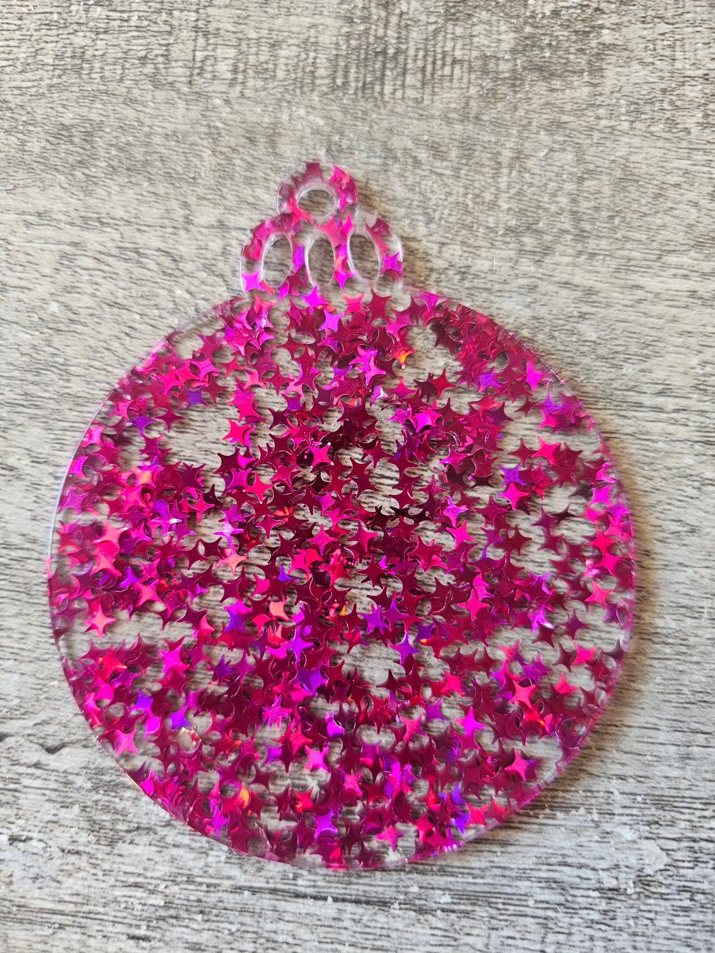 Pink Ornament Blank