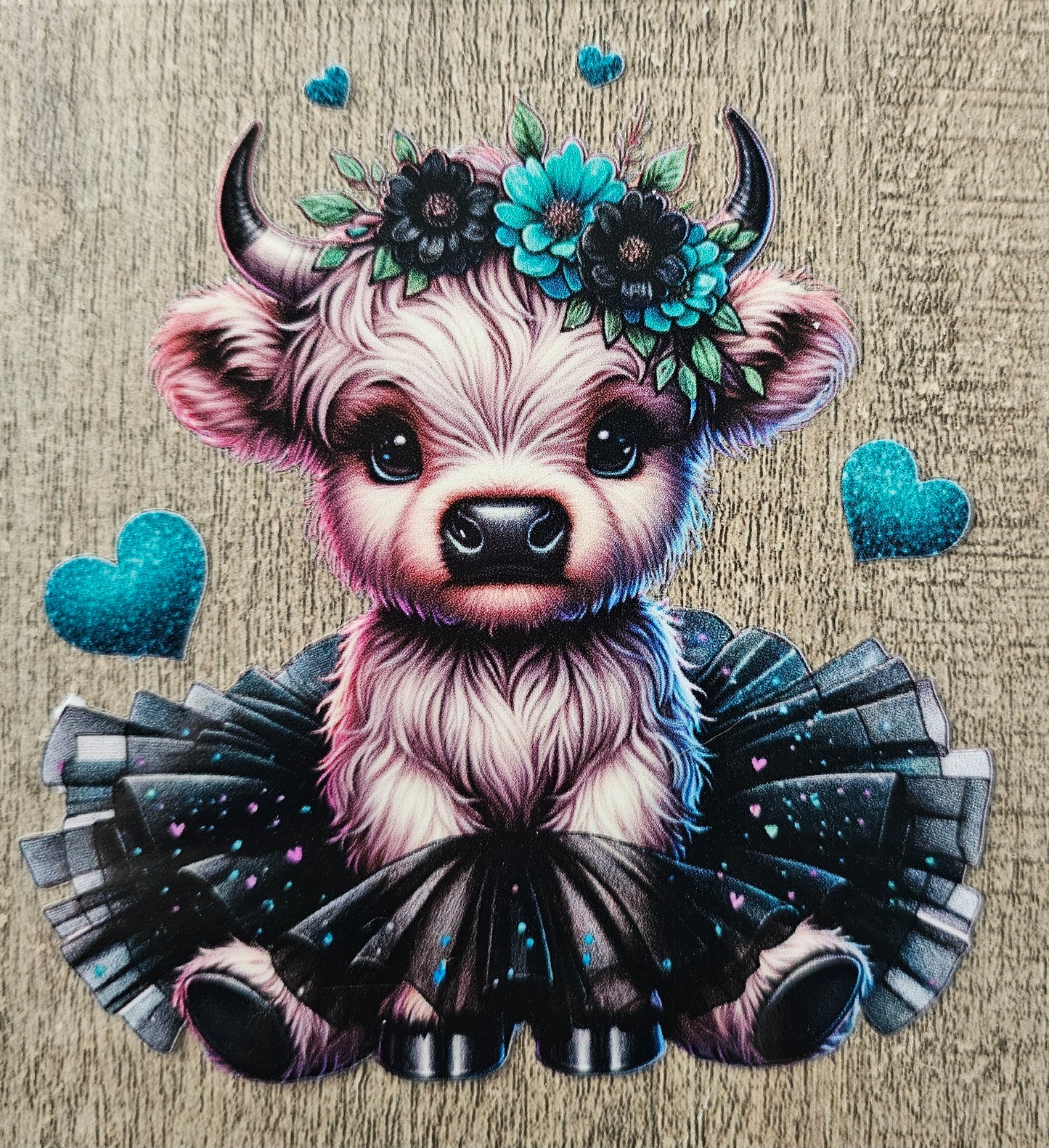 Cow 4in Decal