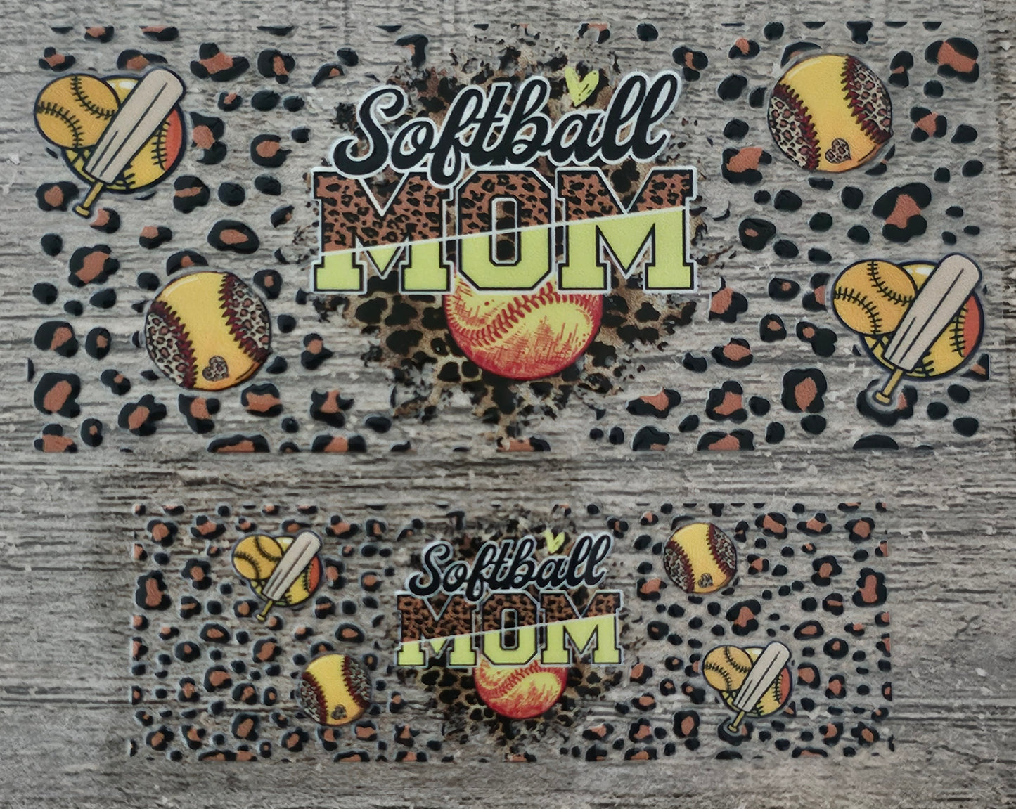 Softball Mom 3oz Wrap