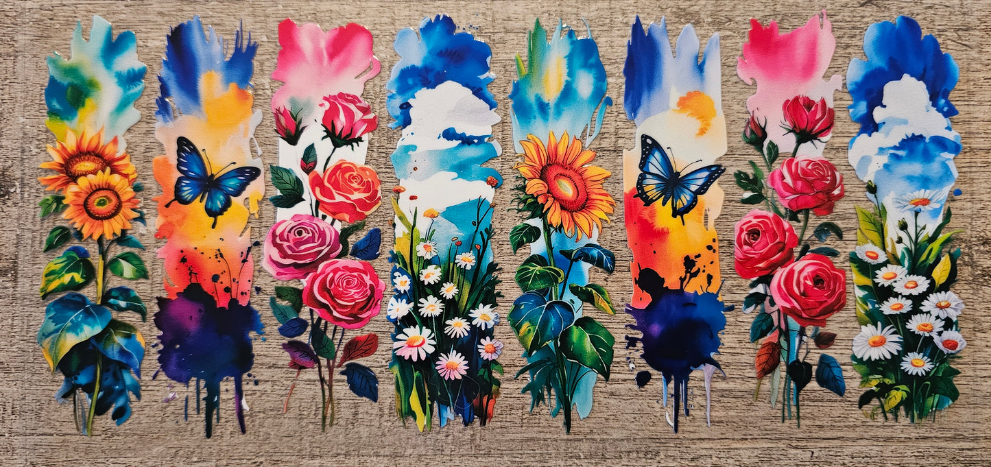 Flowers 16oz Wrap