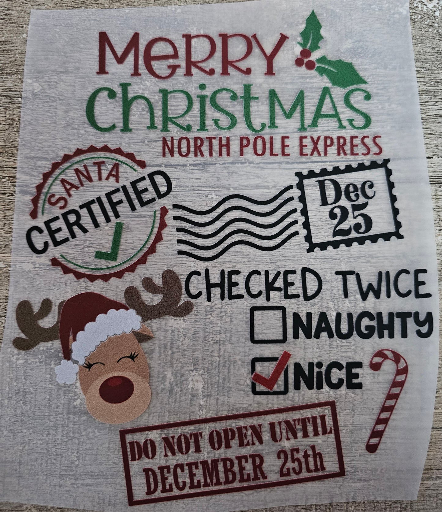 Christmas Bag DTF