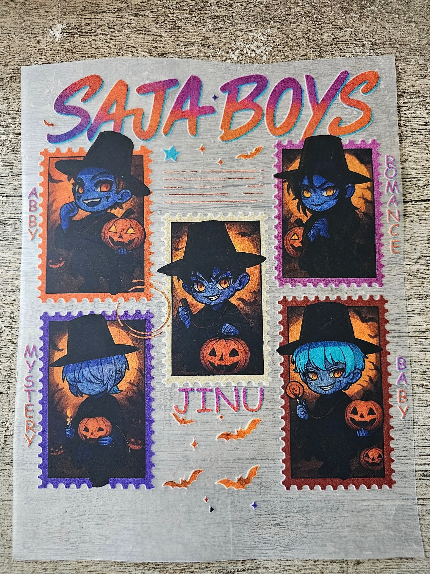 Halloween Kpop Children's DTF