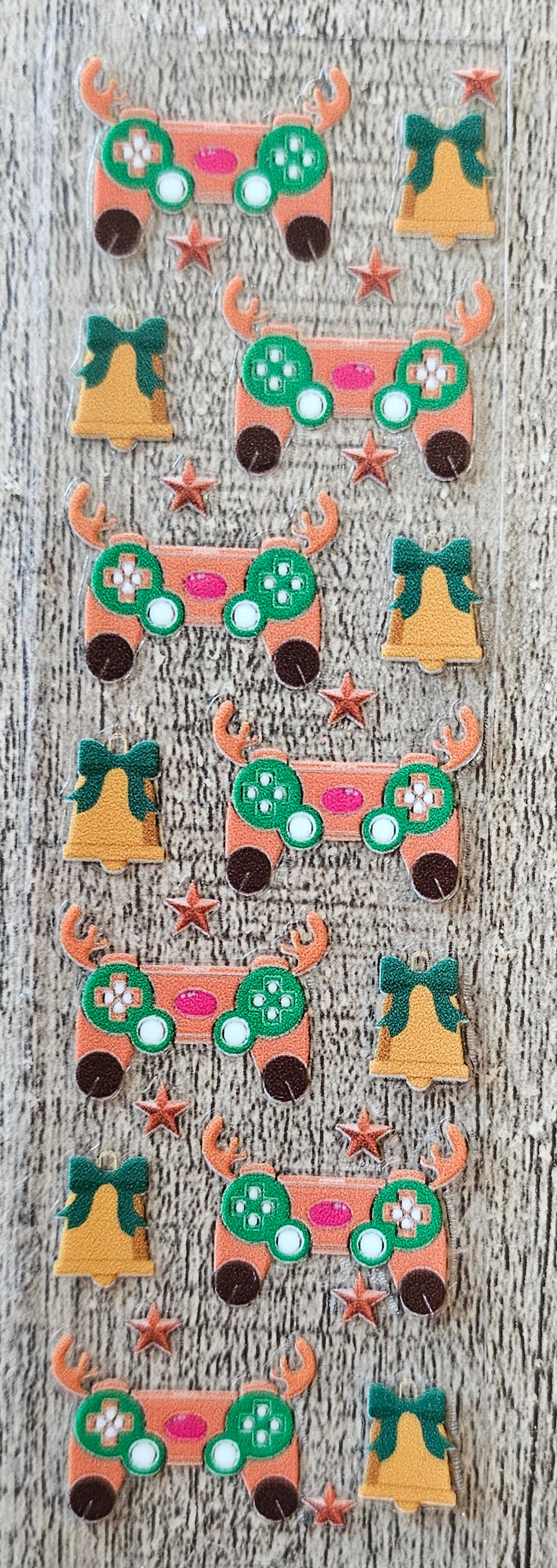 Christmas Gamer Pen/Bookmark Wrap