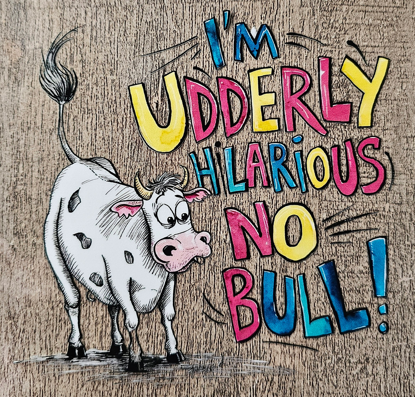 No Bull 4in Decal