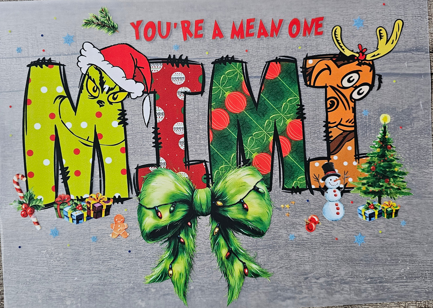 Christmas Mimi DTF