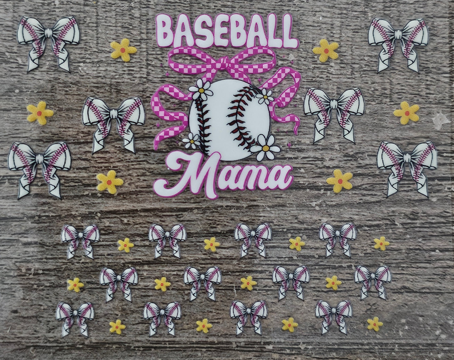 Baseball Mama 3oz Wrap