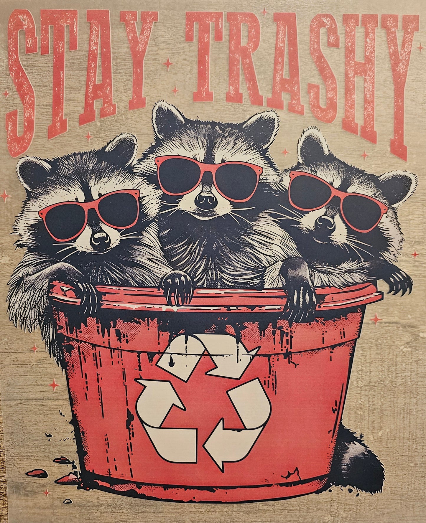 Stay Trashy DTF