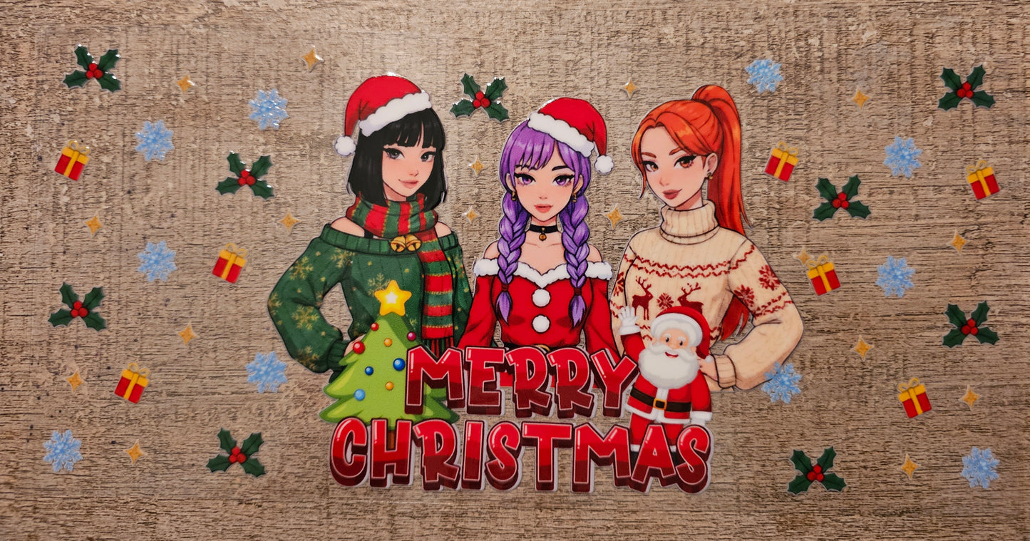 Christmas Kpop 16oz Wrap