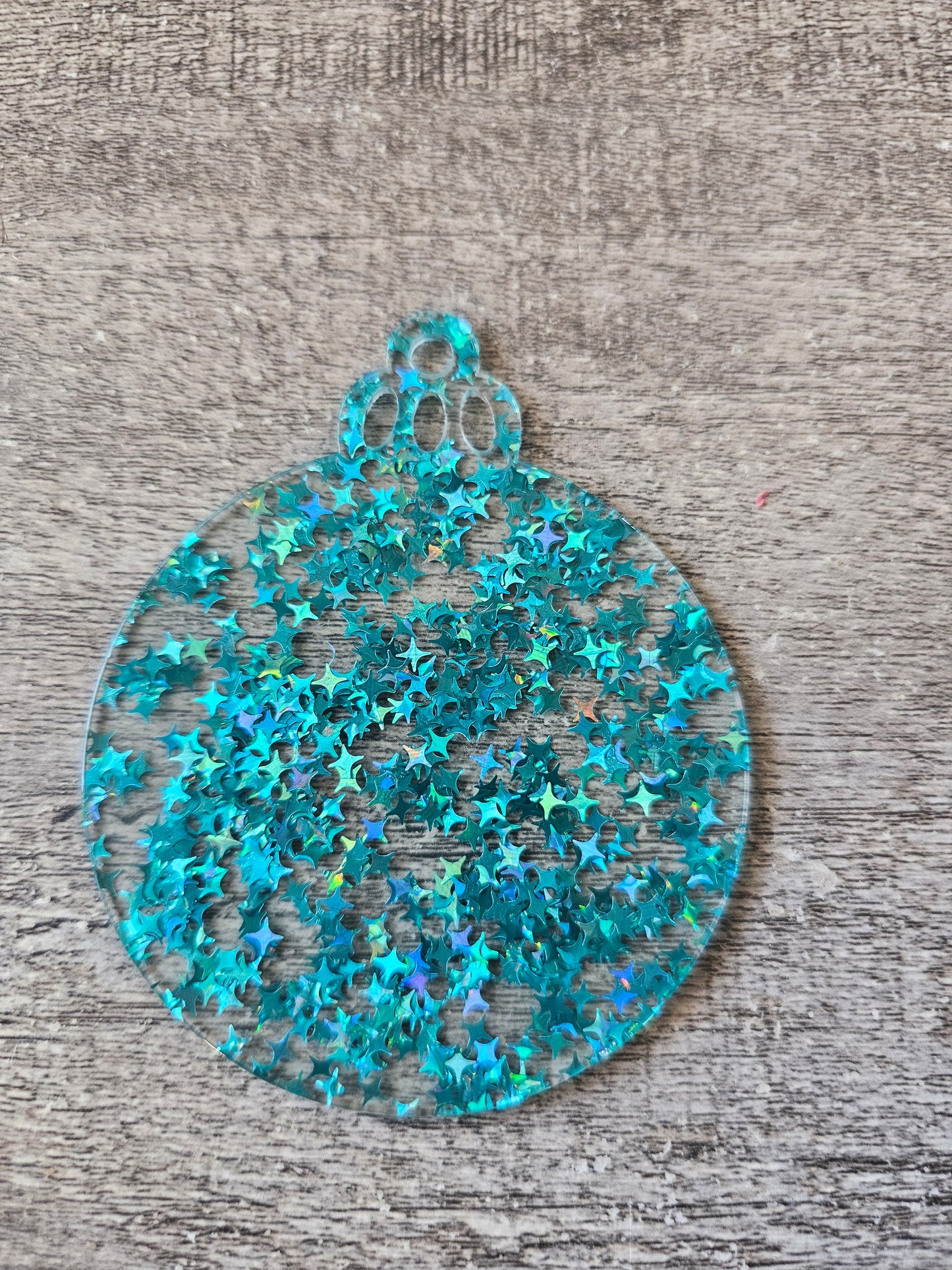 Teal Ornament Blank