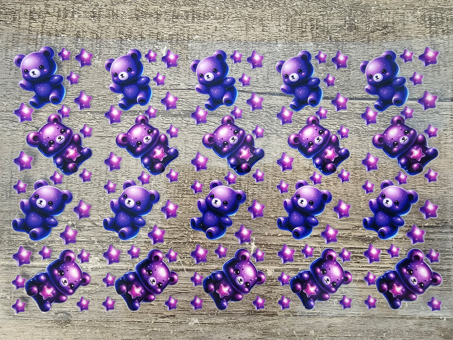 Gummy Bear Pen/Bookmark Wrap Sheet