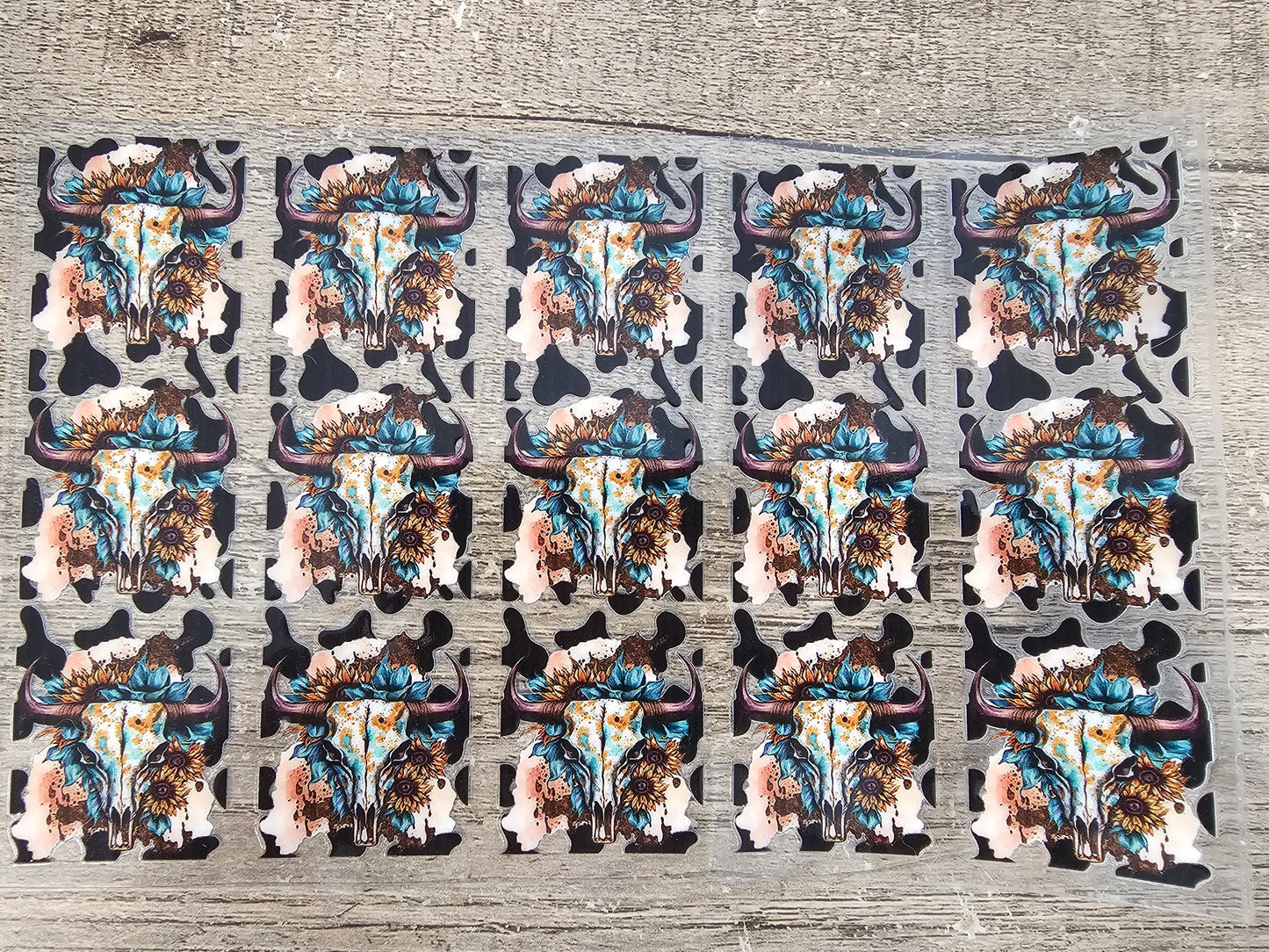 Western Pen/Bookmark Wrap Sheet
