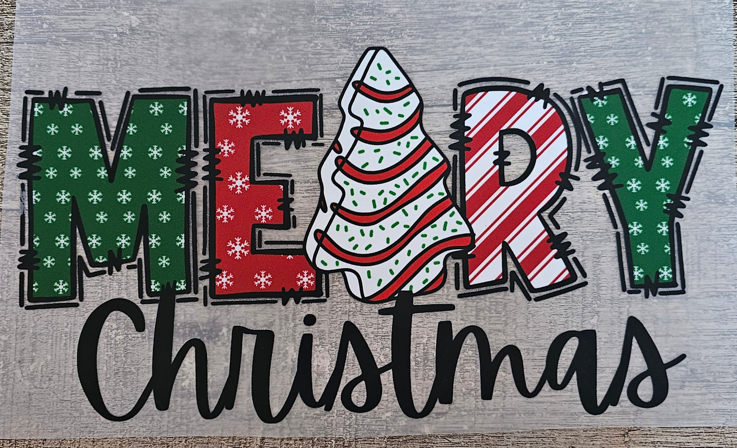 Christmas Merry DTF