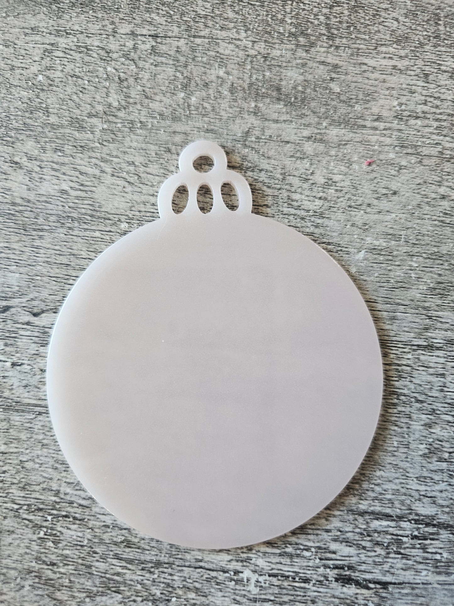 Pink Ornament Blank