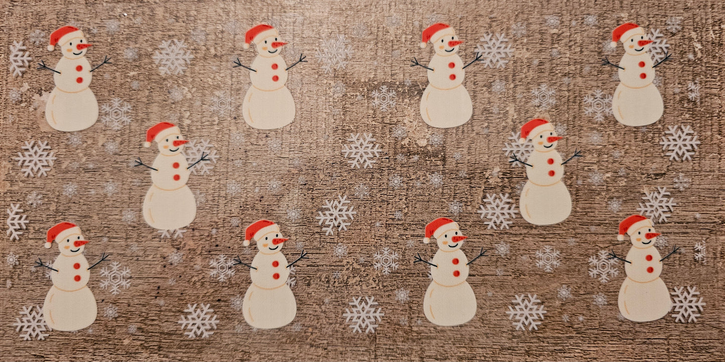 Christmas Snowman 16oz Wrap