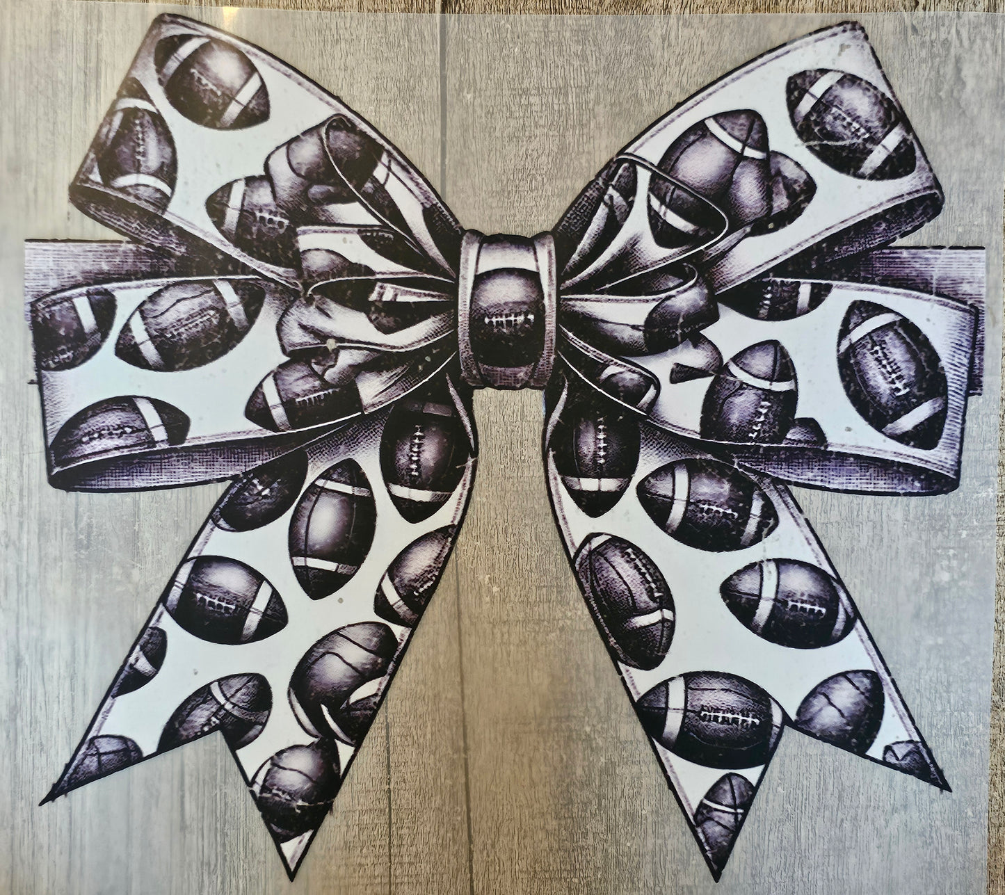 Football Bow DTF