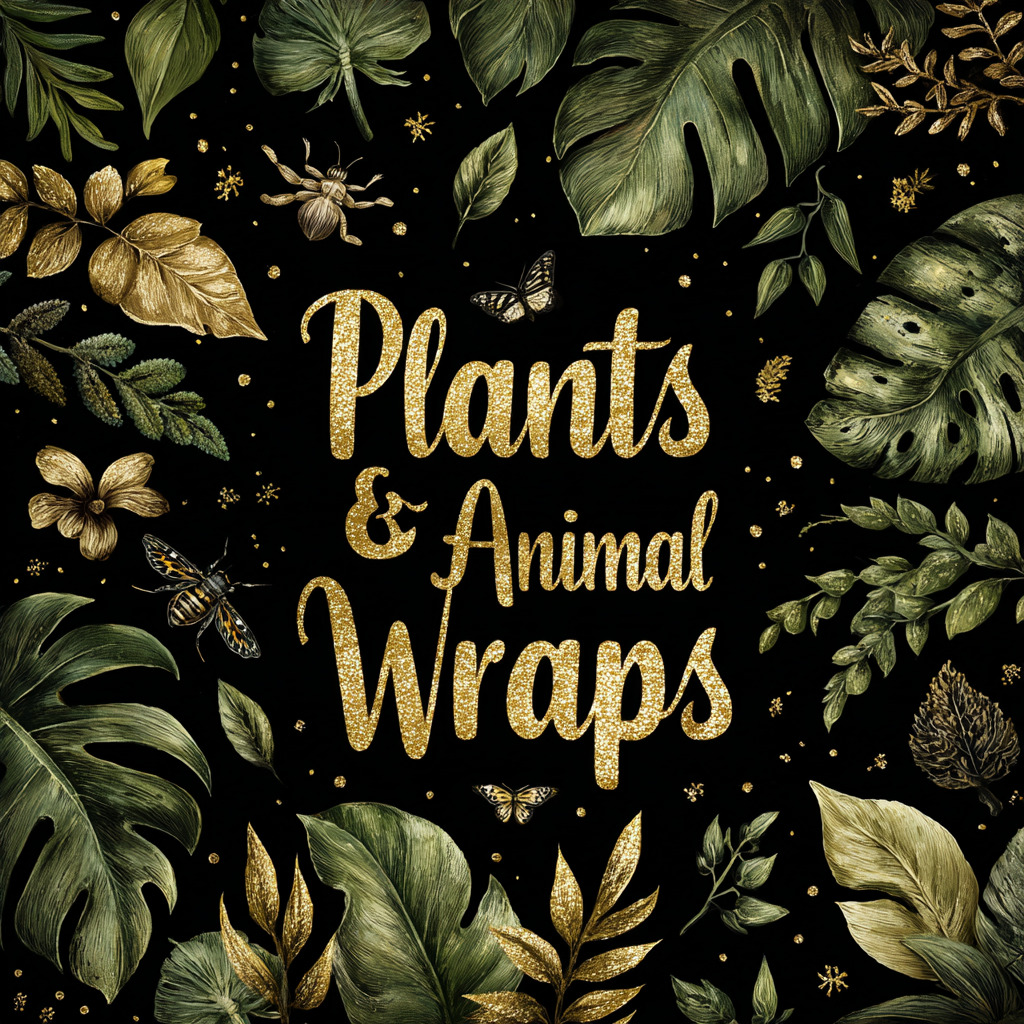 16oz Plant and Animal Wraps