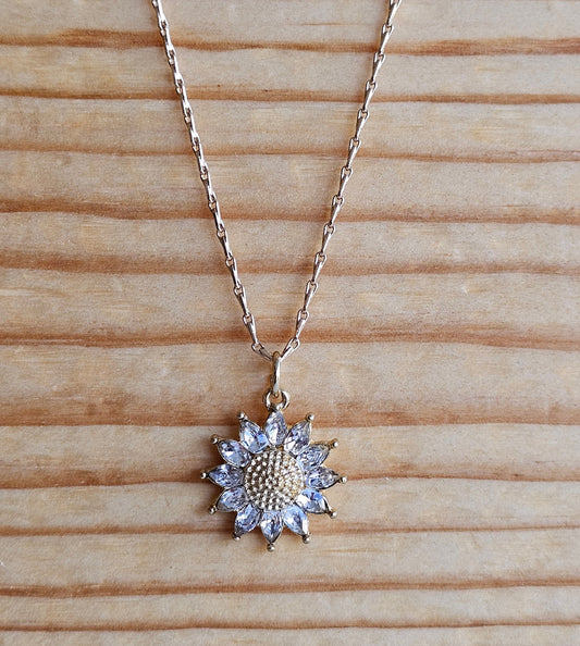 Sunflower Necklace
