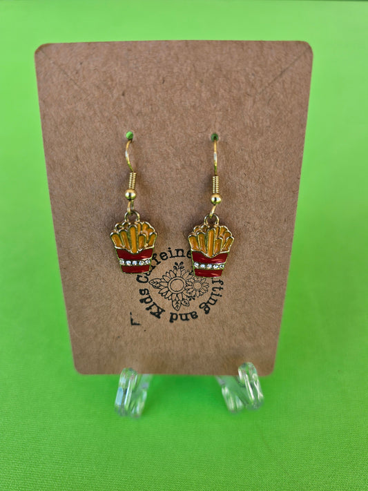 French Fry Earrings