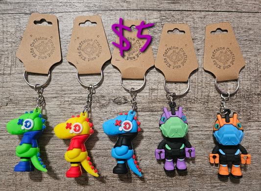 Mech Dino Keychain