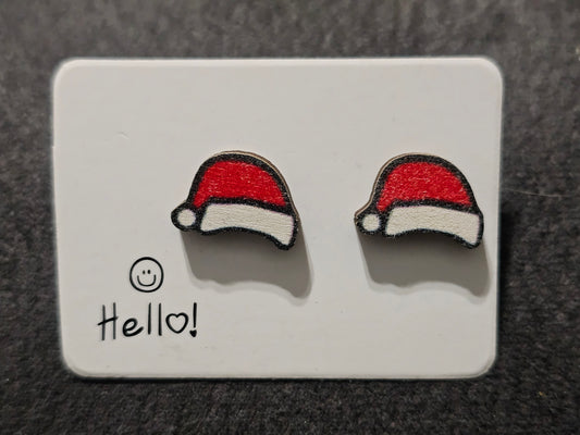 Santa Hat Earrings