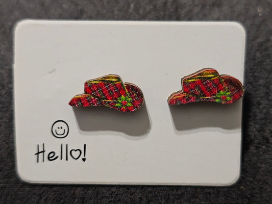 Cowboys Hat Earrings