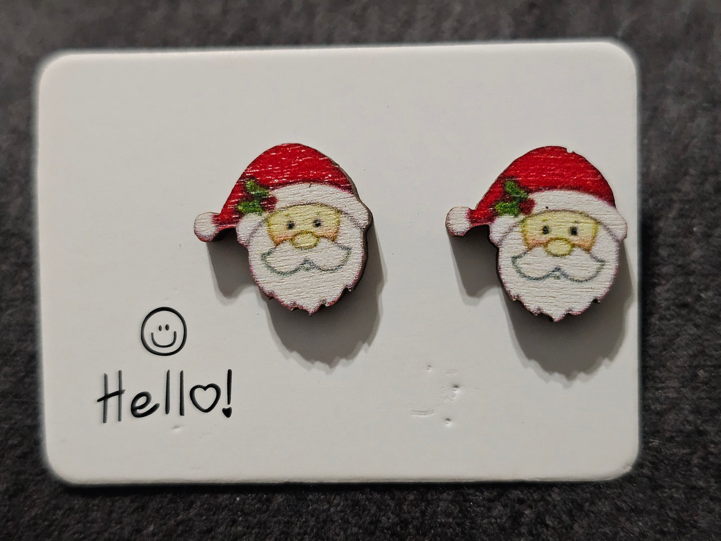 Santa Earrings
