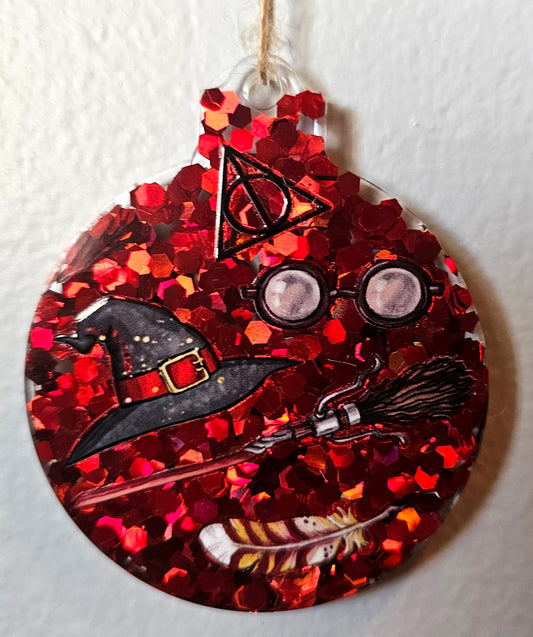 HP Red Ornament