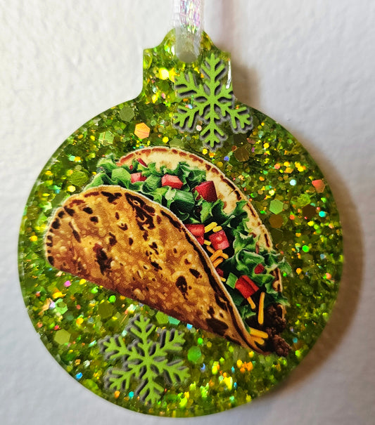 Taco Ornament