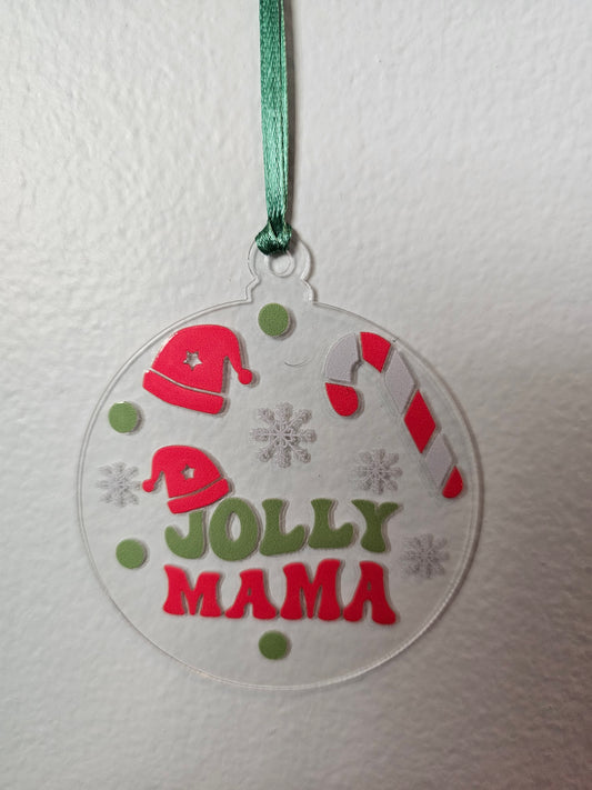 Jolly Mama Ornament