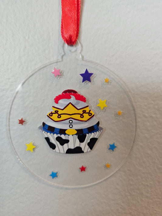 Toy Cupcake Ornaments 7pk