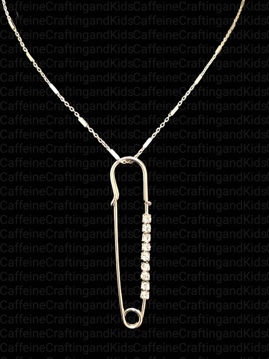 Safety Pin Necklace