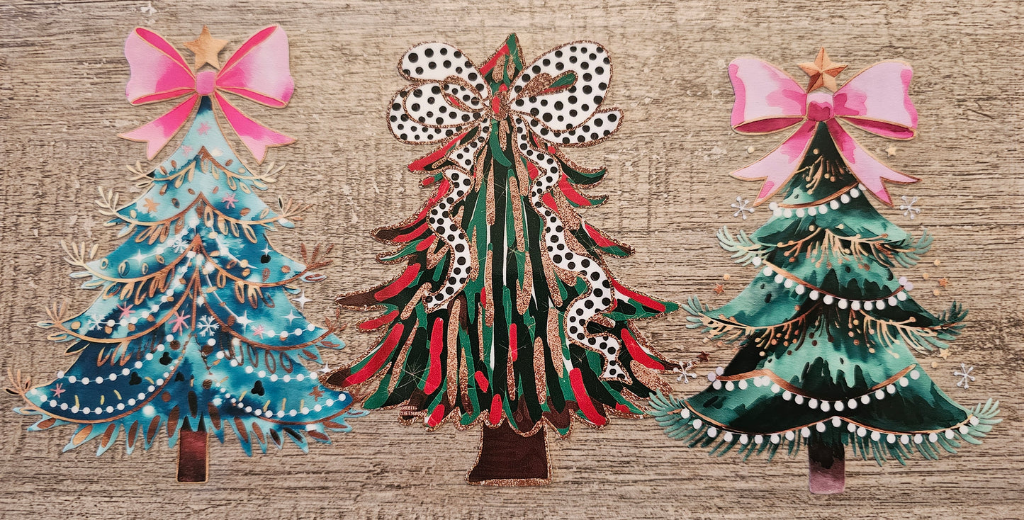 Christmas Tree 16oz Wrap