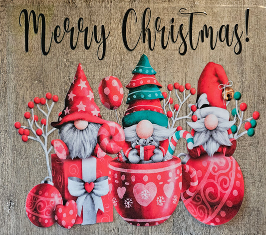 Christmas Gnomes 20oz Wrap