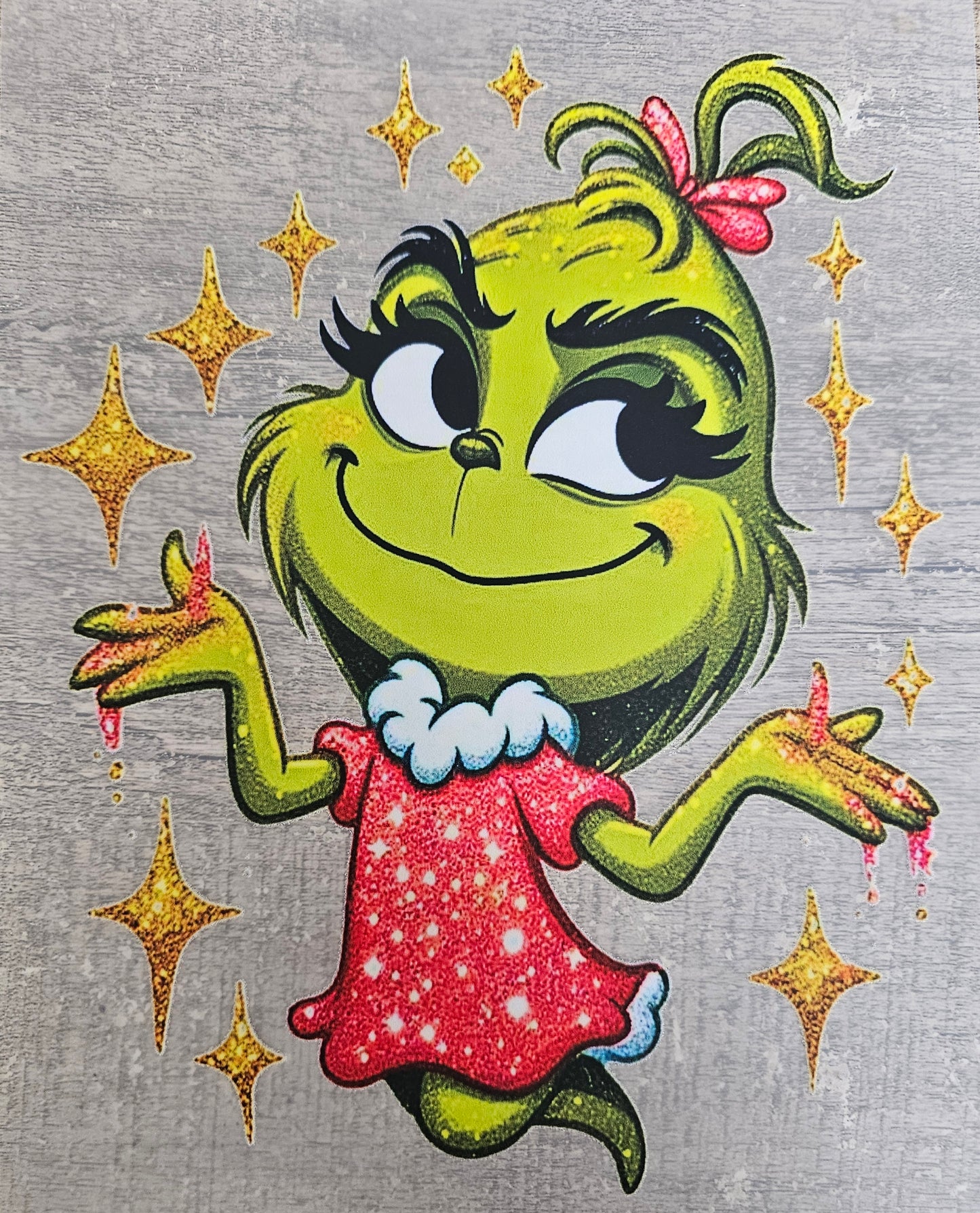 Christmas Green Man Children's DTF