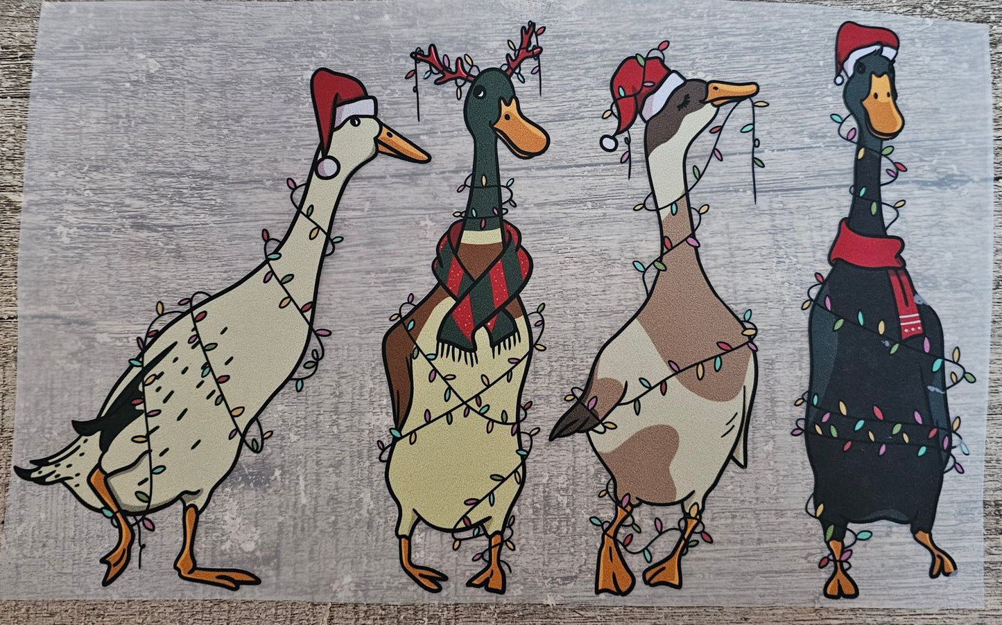 Christmas Duck DTF