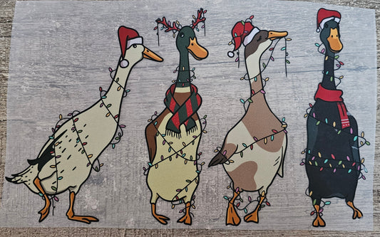 Christmas Duck DTF