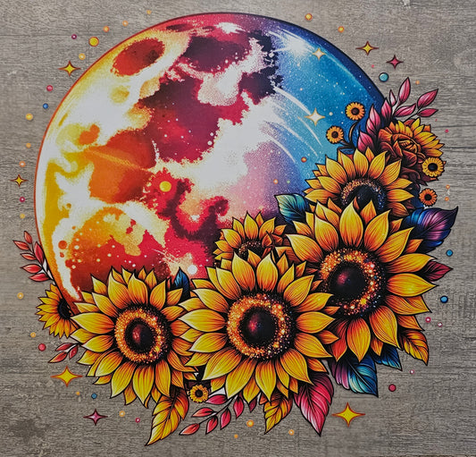 Sunflower Moon DTF