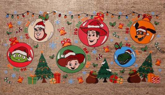 Christmas Toys 16oz Wrap