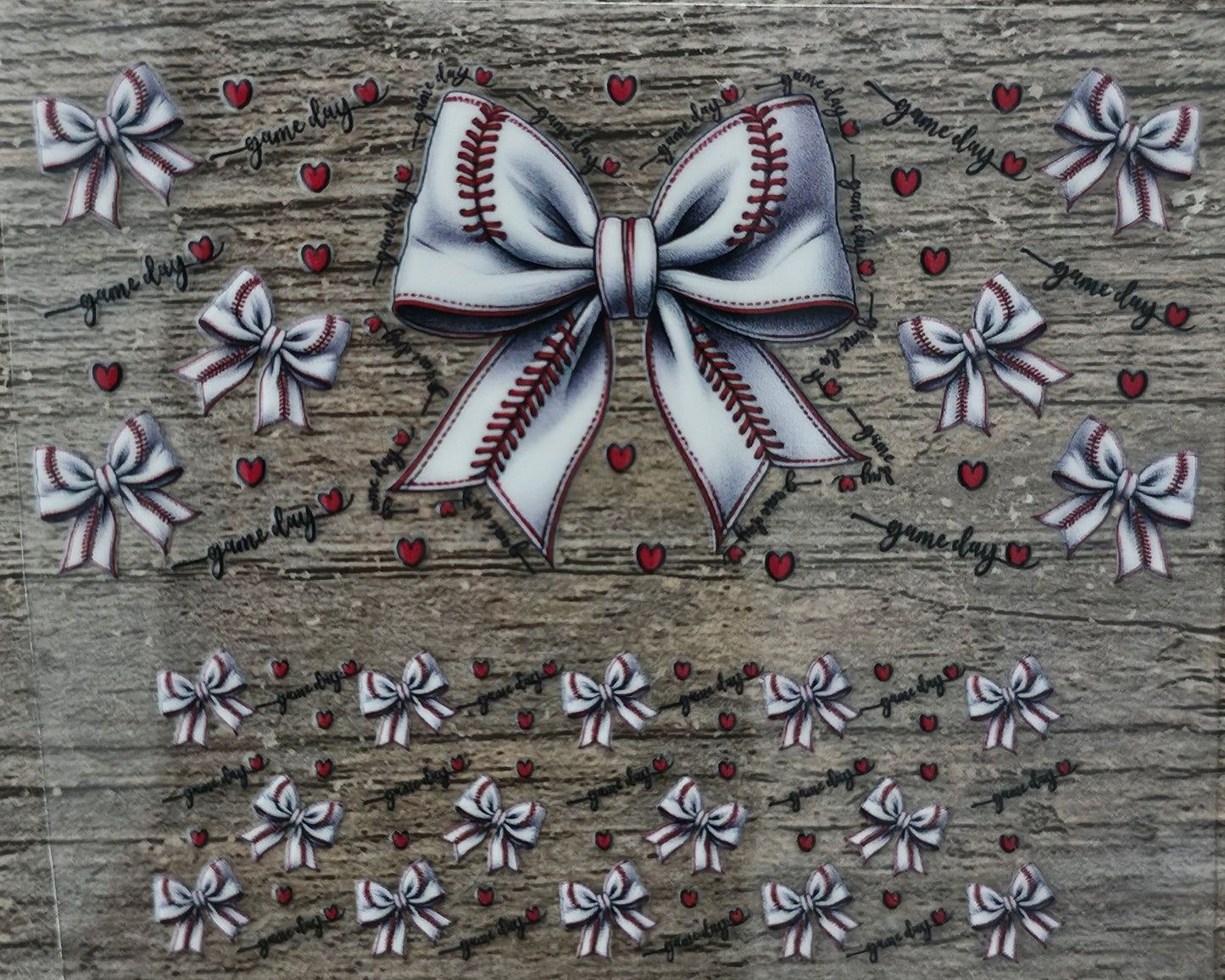 Baseball Game Day 3oz Wrap