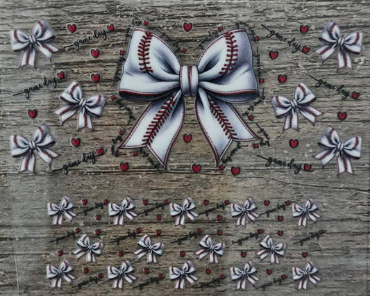 Baseball Game Day 3oz Wrap