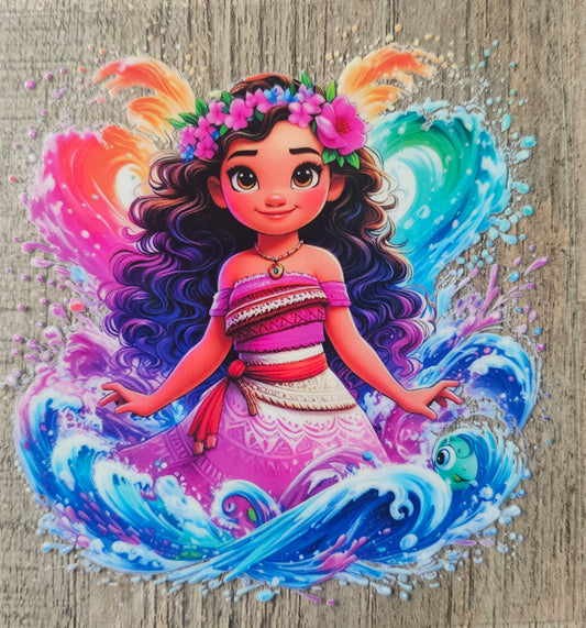 Princess 4in Decal