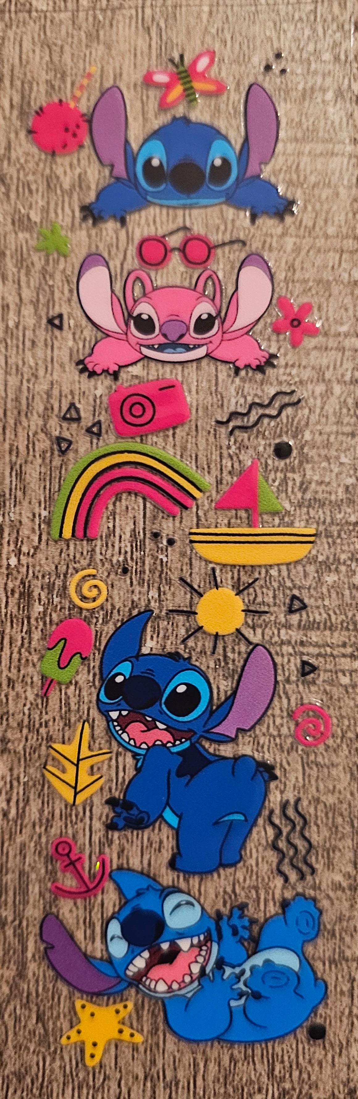 Blue Alien Pen/Bookmark Wrap