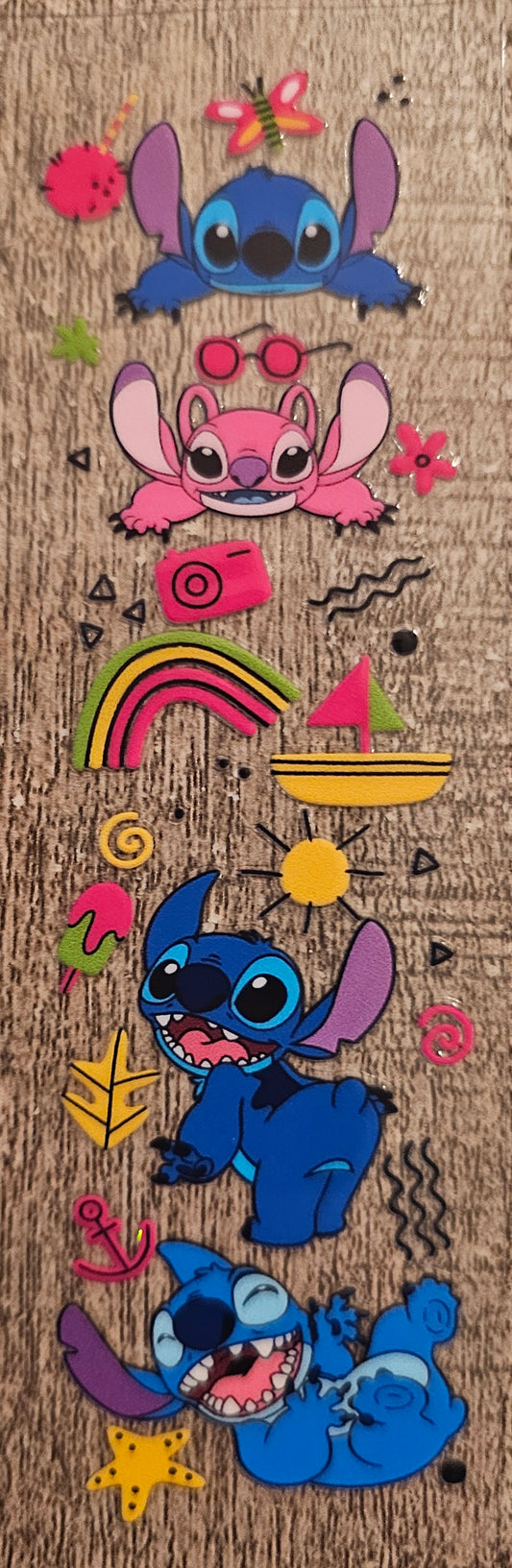 Blue Alien Pen/Bookmark Wrap