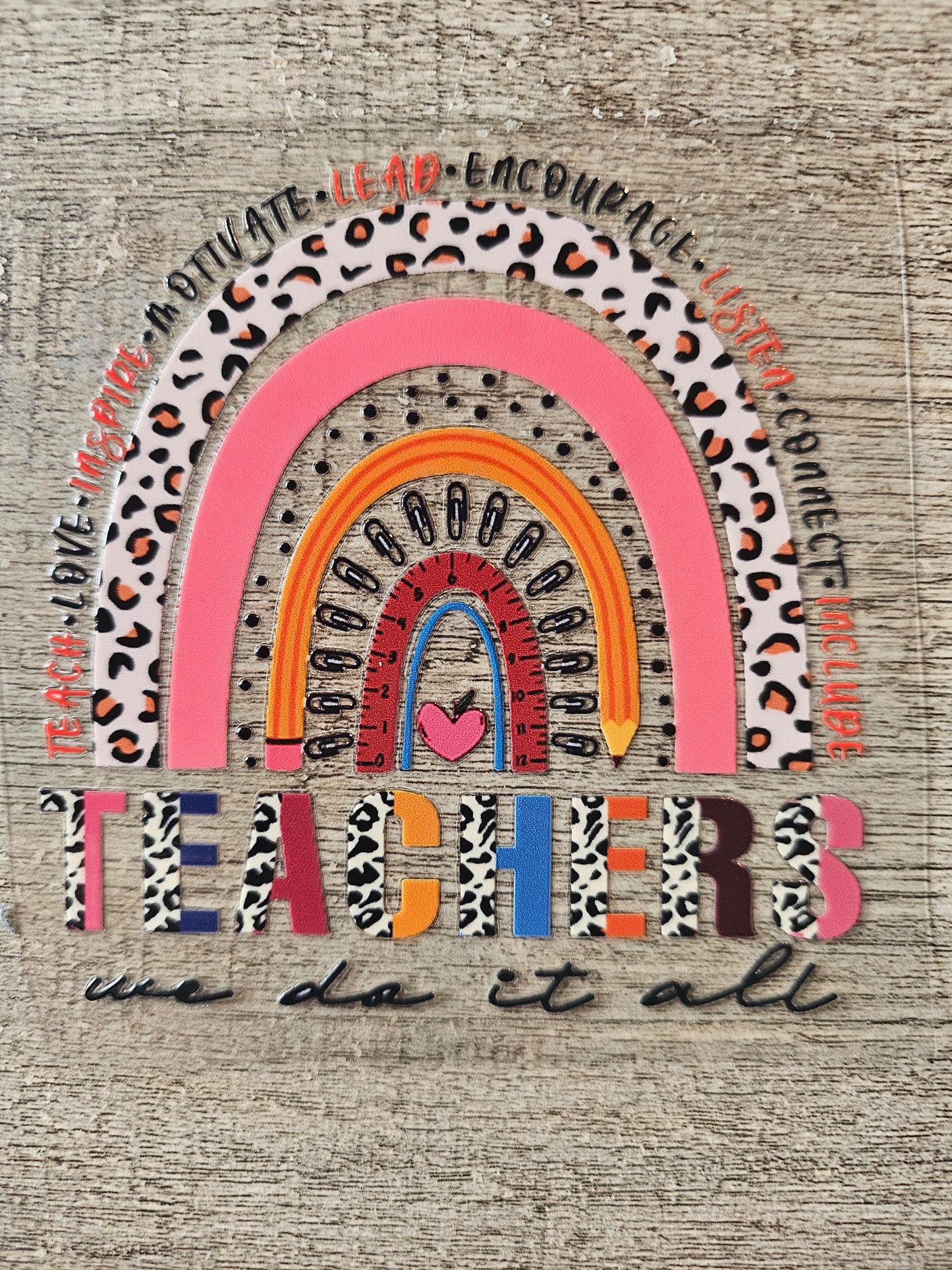Teacher 4in Decal