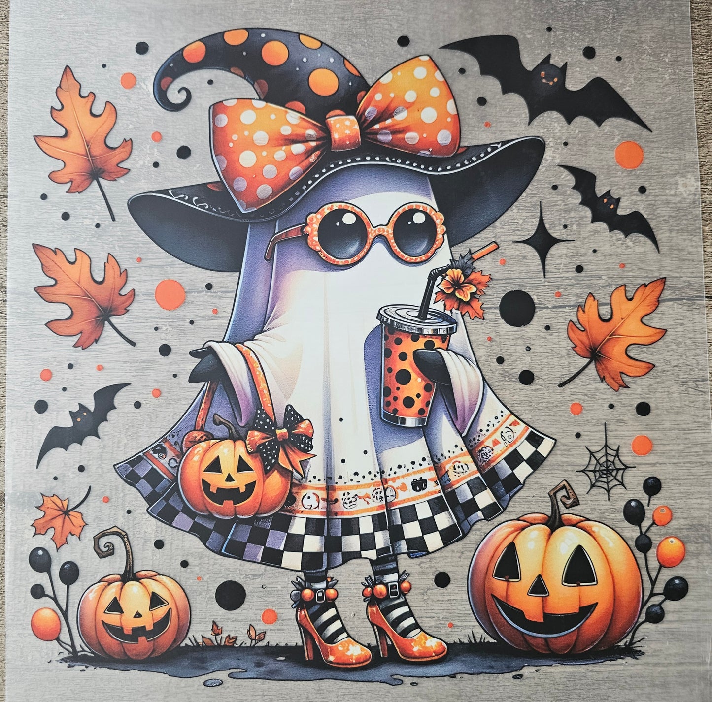 Halloween Ghost DTF